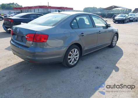 2012 Volkswagen Jetta 2.5L Se из США, поврежденный, VIN 3VWDP7AJ9CM313737